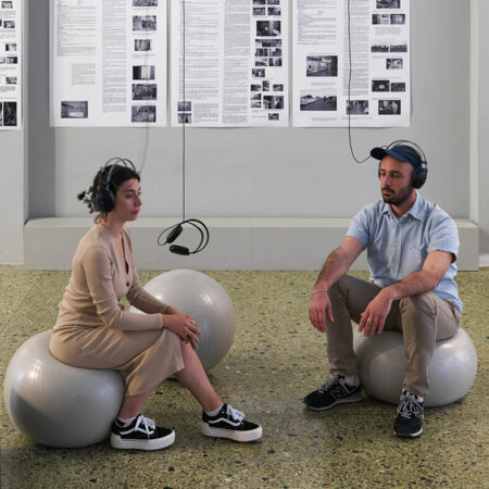 Nikos Arvanitis, Work Exercises (in thirteen chapters), installation view at State of Concept, Athens, 2022.Photo by Stathis Mamalakis.